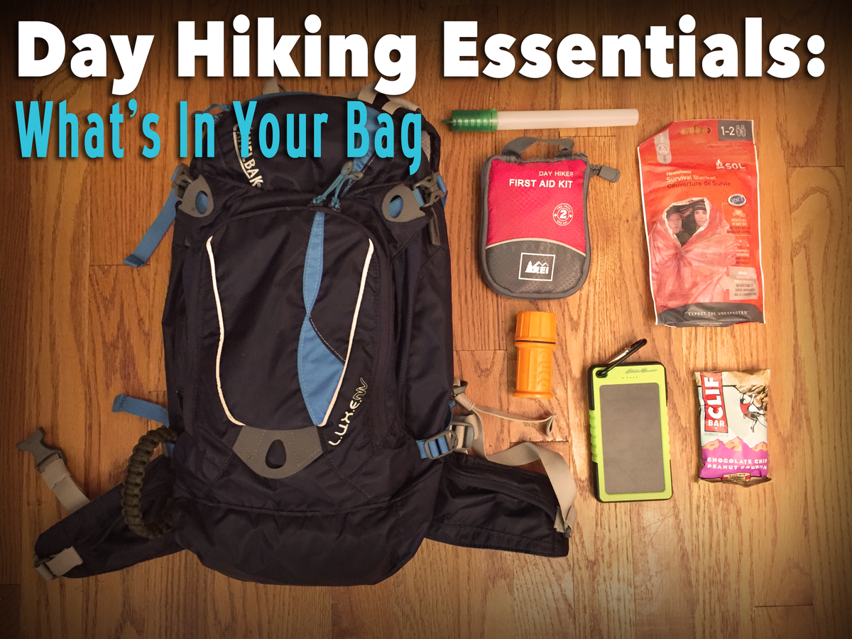 Hiking bag essentials hot sale
