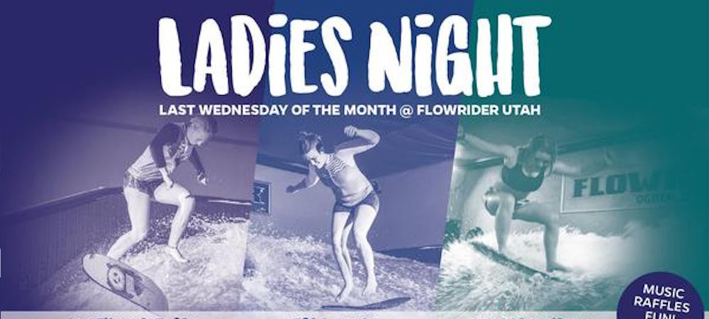 Ladies Night at Flowrider Utah is BACK!